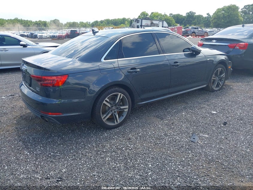 Vin: wauenaf49hn006821, lot: 45939316, audi a4 premium plus 20174