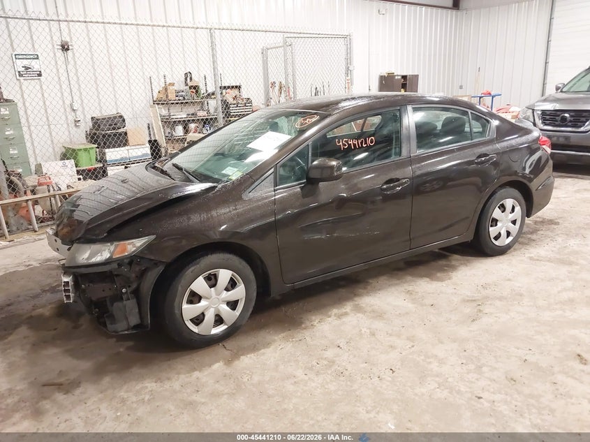 2013 Honda Civic Lx 2HGFB2F50DH577861 photo 1