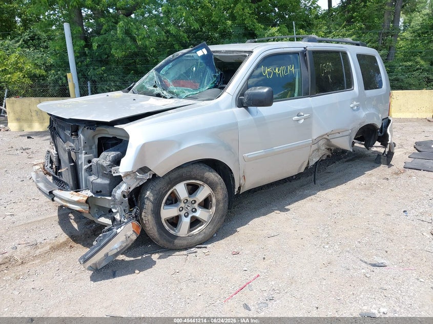 Vin: 5fnyf4h55bb050891, lot: 45939323, honda pilot ex-l 20112