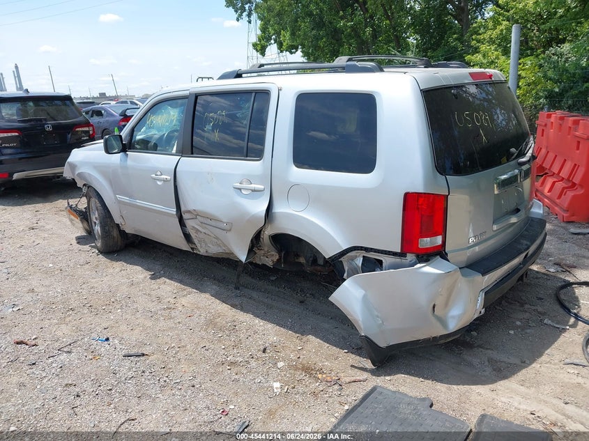Vin: 5fnyf4h55bb050891, lot: 45939323, honda pilot ex-l 20113