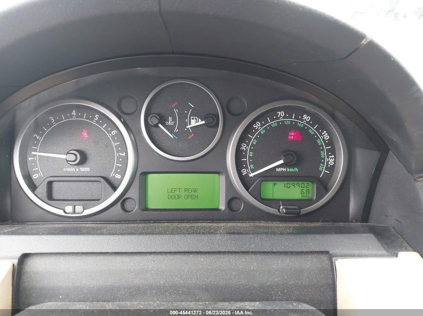 2006 Land Rover Lr3 V8 Se VIN: SALAE254X6A393417 Lot: 45441272