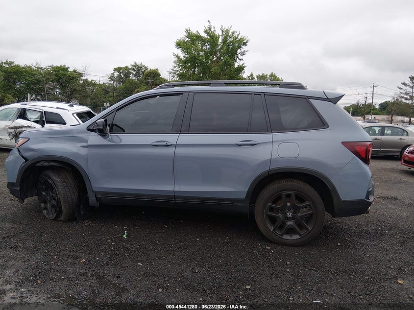 2025 Honda Passport Awd Black VIN: 5FNYF8H89SB015899 Lot: 45441280