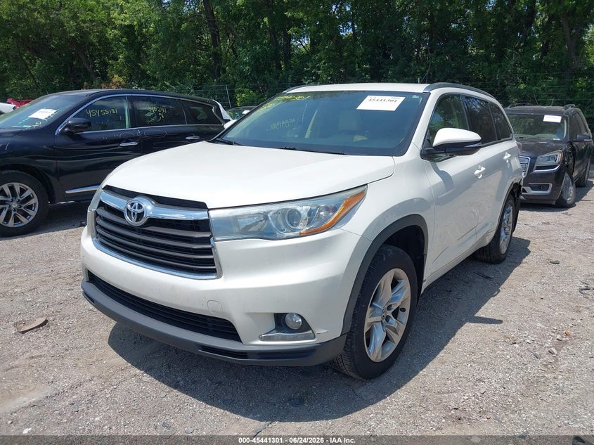 2016 Toyota Highlander Limited V6 5TDDKRFHXGS241021 photo 1