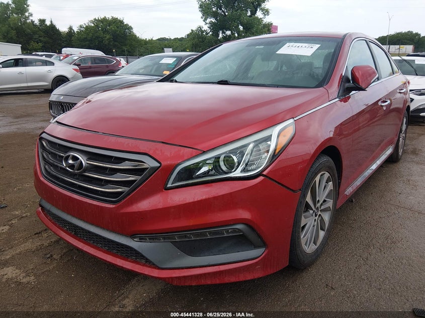 2017 HYUNDAI SONATA auction photo 2