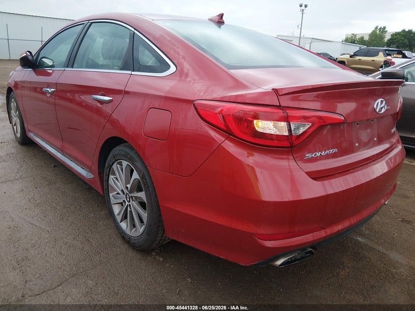2017 HYUNDAI SONATA auction photo 3