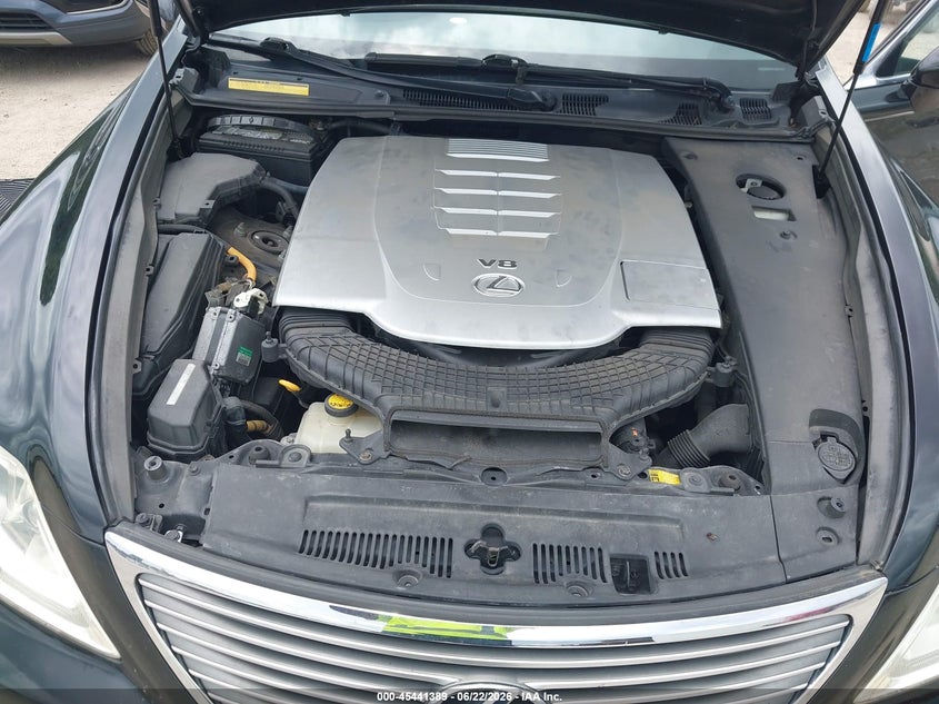 2009 Lexus Ls 460 VIN: JTHBL46FX95085222 Lot: 45441389