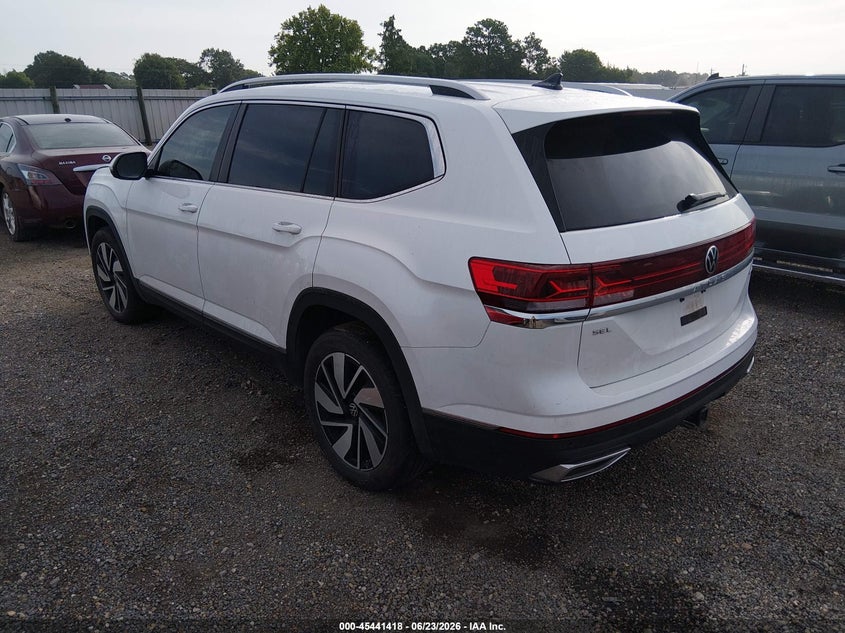2025 VOLKSWAGEN ATLAS auction photo 3