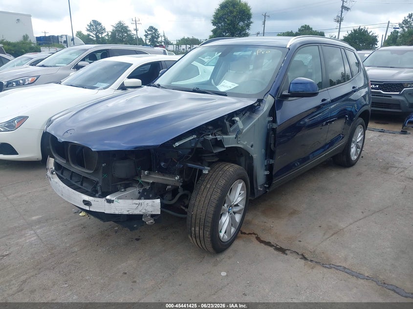 2016 Bmw X3 Xdrive28i 5UXWX9C52G0D89415 photo 1