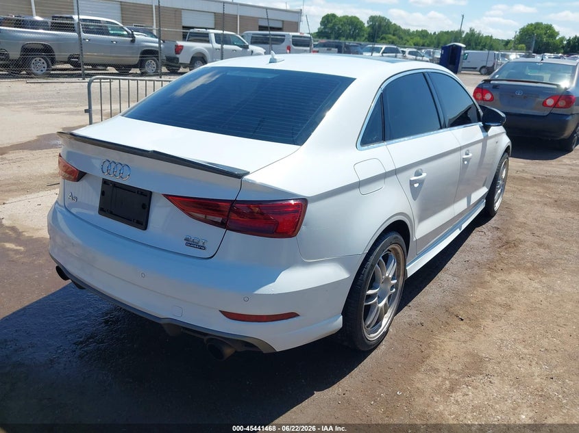 Vin: wauj8gff7h1008391, lot: 45939577, audi a3 premium plus 20174