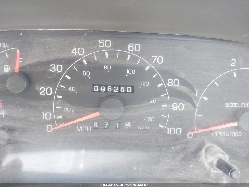 2000 Ford F-550 Lariat/Xl/Xlt VIN: 1FDAF56F5YED98781 Lot: 45441474
