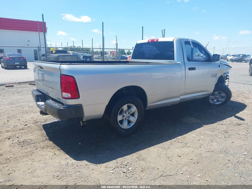 Vin: 3c6jr6dg4fg517396, lot: 45939609, ram 1500 tradesman 20154