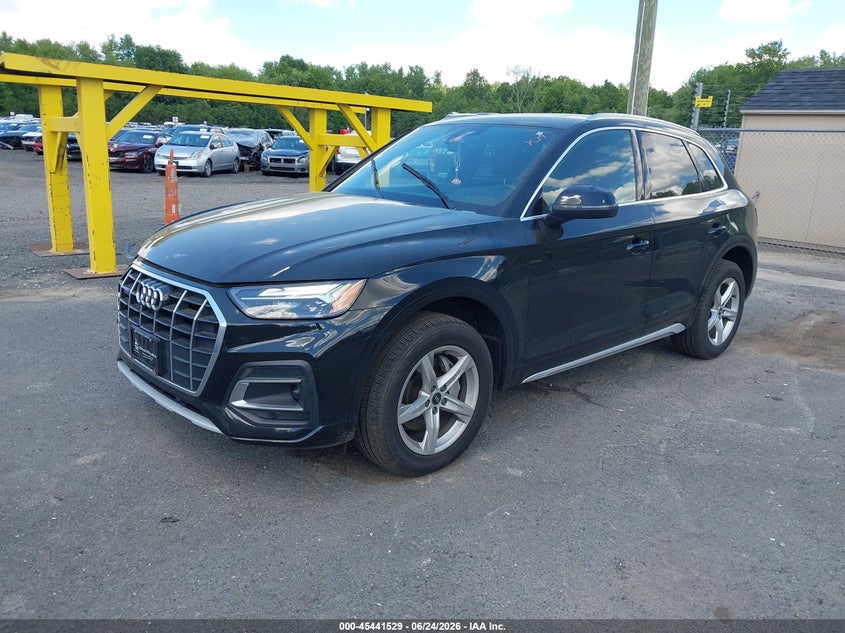 Vin: wa1aaafy9m2078169, lot: 45939638, audi q5 premium 45 tfsi quattro s tronic 20212