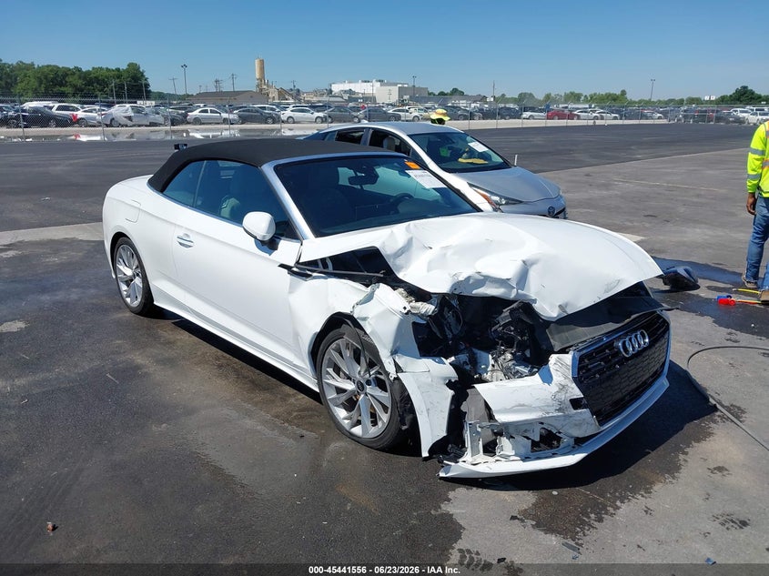 2022 AUDI A5 CABRIOLET auction photo 1