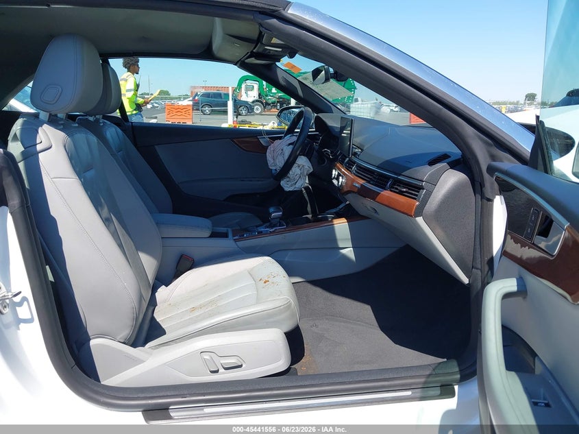 2022 AUDI A5 CABRIOLET auction photo 5