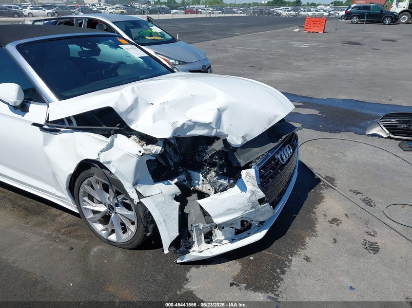 2022 AUDI A5 CABRIOLET auction photo 6