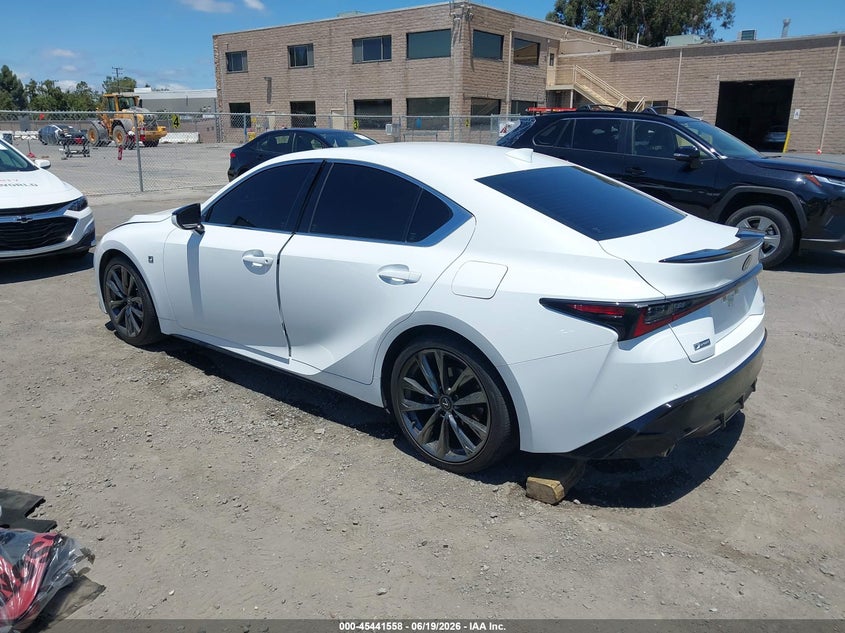 Vin: jthgz1b21n5050097, lot: 45939667, lexus is 350 f sport 20223