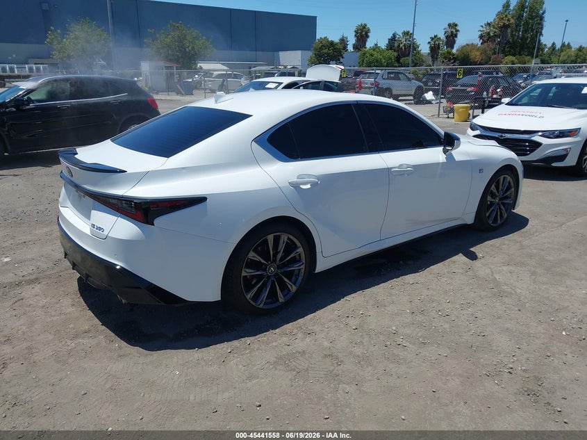 Vin: jthgz1b21n5050097, lot: 45939667, lexus is 350 f sport 20224
