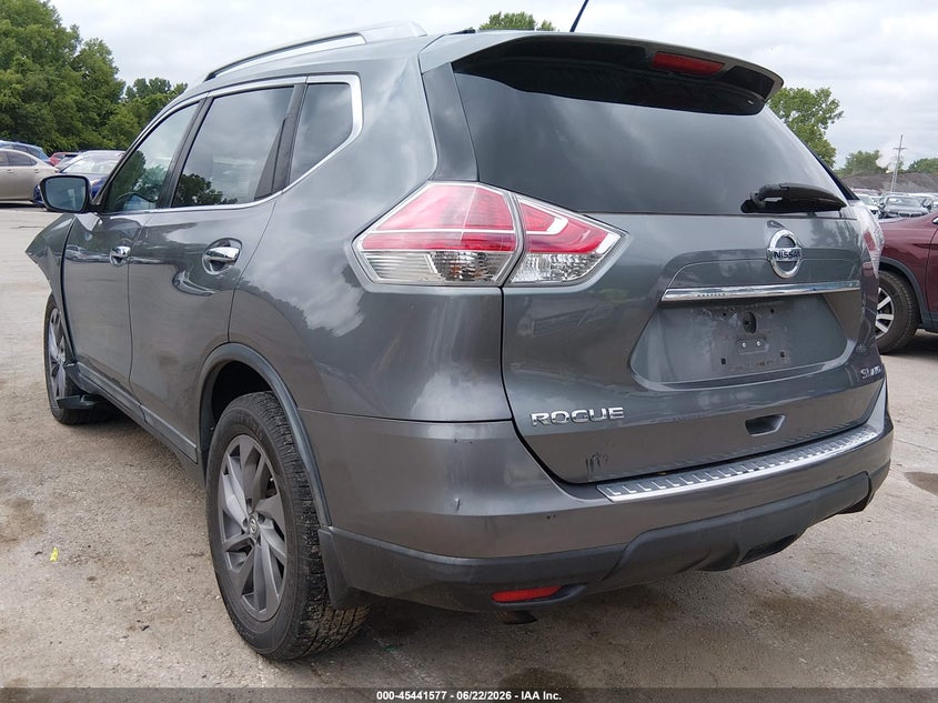 2016 NISSAN ROGUE auction photo 3