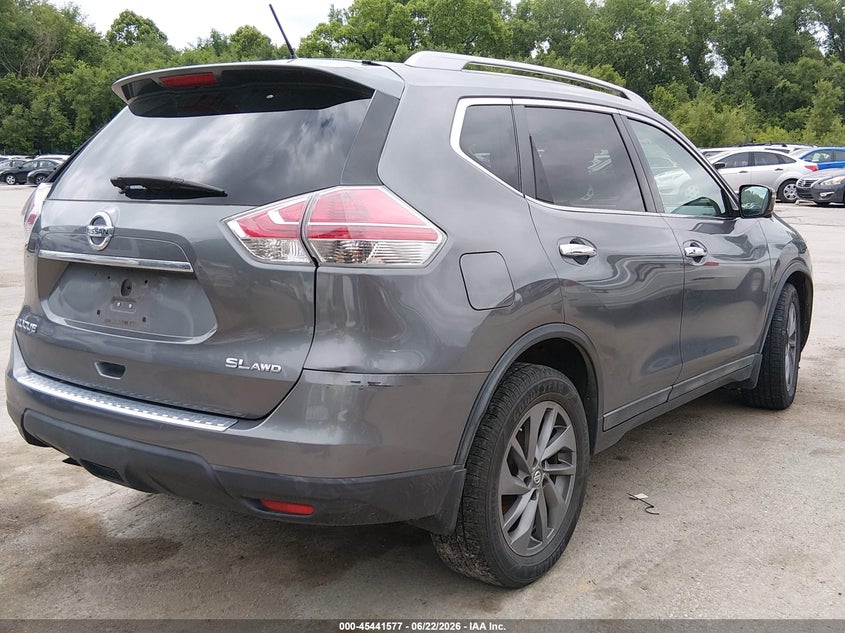 2016 NISSAN ROGUE auction photo 4