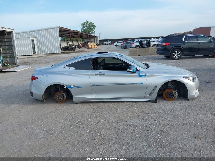 2018 Infiniti Q60 3.0T Luxe VIN: JN1EV7EKXJM342417 Lot: 45441612