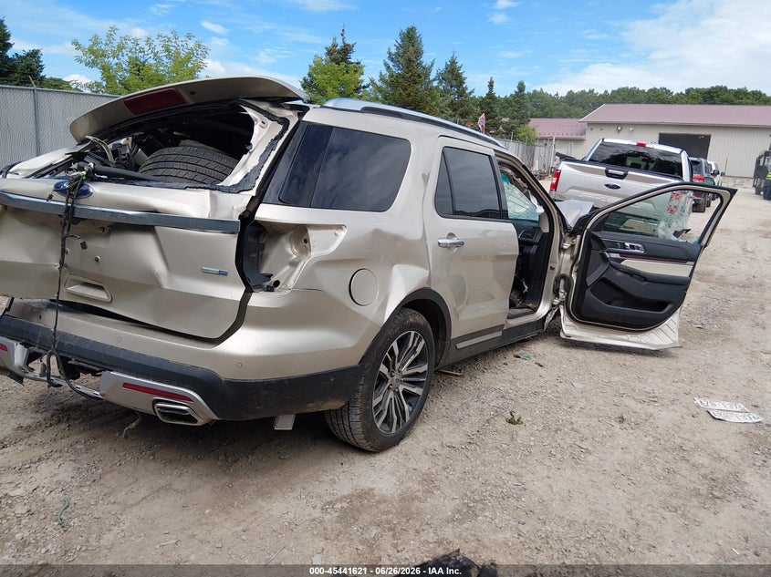 Vin: 1fm5k8ht5hgb06682, lot: 45939730, ford explorer platinum 20174