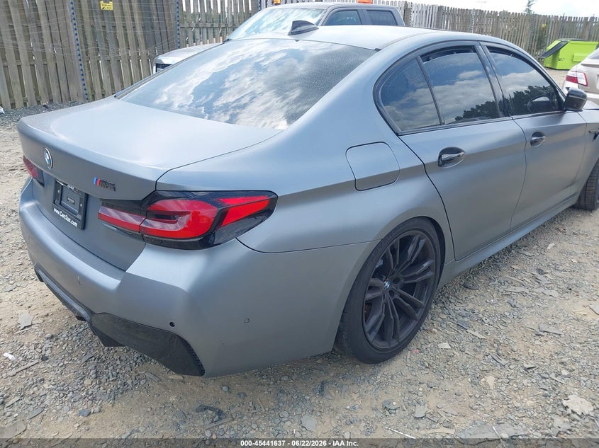 Vin: wbs83ch04mcf63309, lot: 45939746, bmw m5 20214