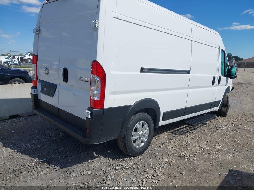 Vin: 3c6lrvdg8pe578413, lot: 45939792, ram promaster 2500 high roof 159 wb 20234