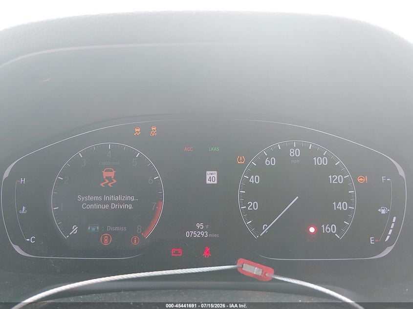 2019 HONDA ACCORD auction photo 7