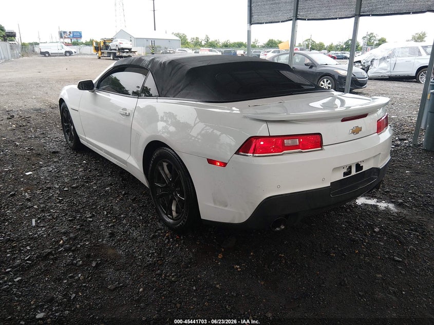 2015 CHEVROLET CAMARO CABRIO 3.6L V-6 DI, DOHC, VVT, 323HP