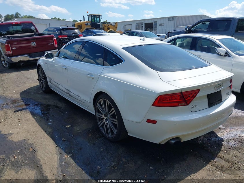 Vin: wauygafc9dn064307, lot: 45939816, audi a7 3.0t premium 20133