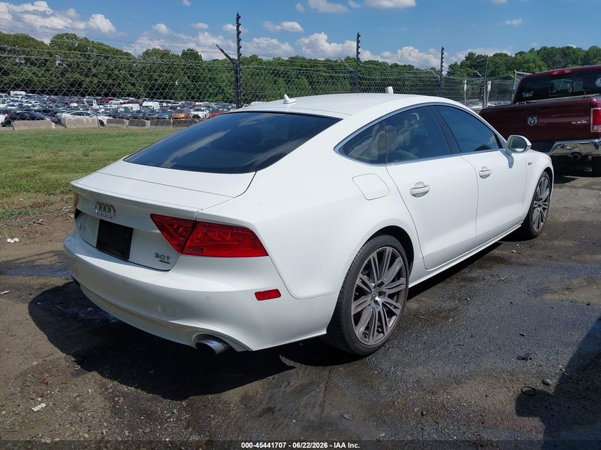 Vin: wauygafc9dn064307, lot: 45939816, audi a7 3.0t premium 20134
