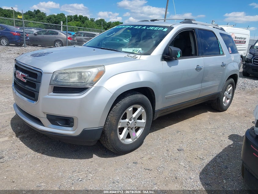 2013 GMC Acadia, Normal Wear & Tear, IAAI, VIN 1GKKVPKD7DJ175174 — photo 2
