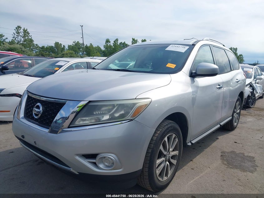 Vin: 5n1ar2mm8dc656644, lot: 45939867, nissan pathfinder sv 20132