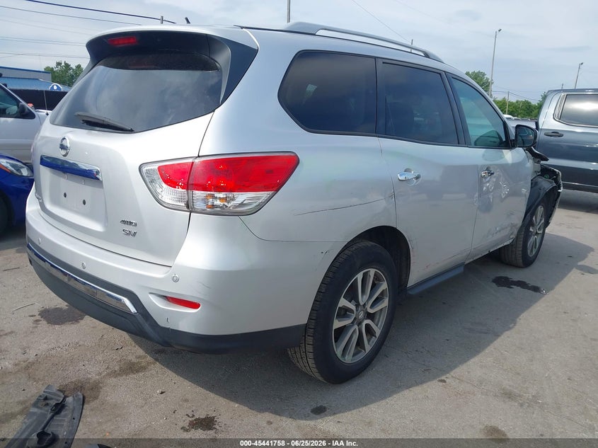 2013 NISSAN PATHFINDER auction photo 4