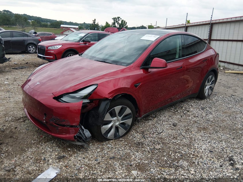 Vin: 7saygdee3rf025759, lot: 45939889, tesla model y long range dual motor all-wheel drive 20242