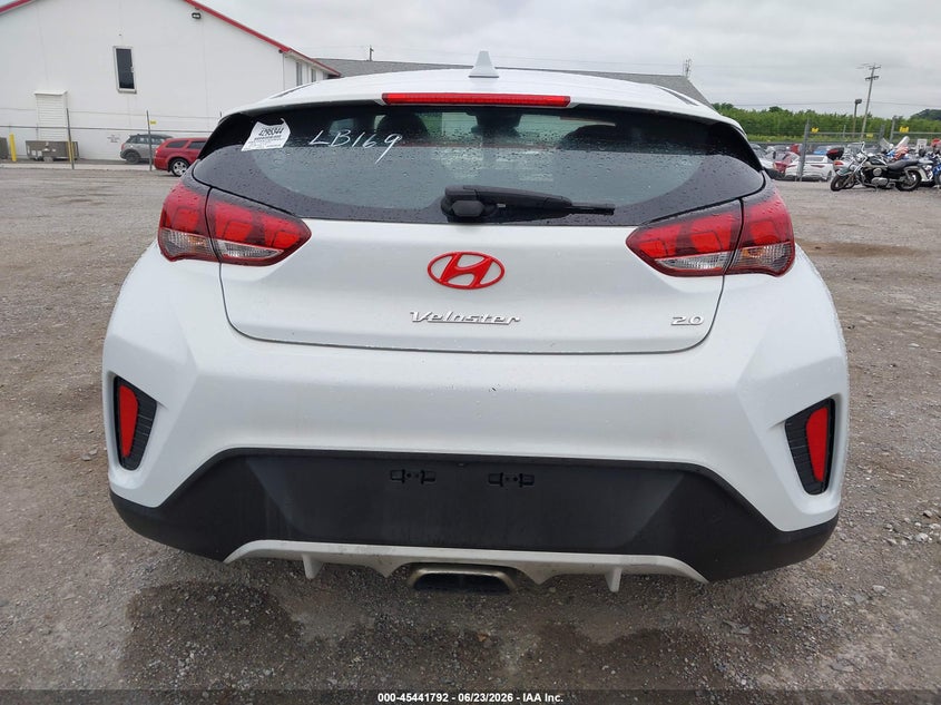 2019 Hyundai Veloster 2.0/2.0 Premium VIN: KMHTG6AF7KU003841 Lot: 45441792