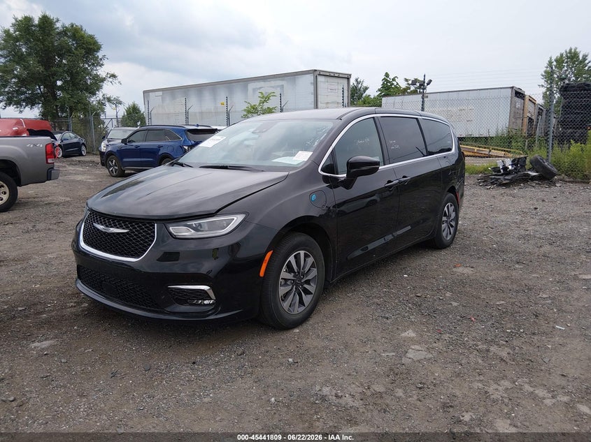 Vin: 2c4rc1s71sr573786, lot: 45939918, chrysler pacifica hybrid select 20252