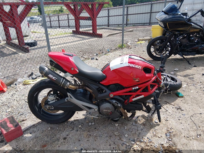 2009 Ducati Monster 696 VIN: ZDM1RADN79B022721 Lot: 45441870