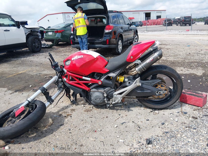 2009 Ducati Monster 696 VIN: ZDM1RADN79B022721 Lot: 45441870