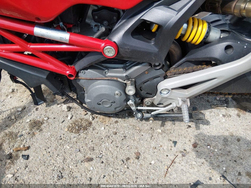 2009 Ducati Monster 696 VIN: ZDM1RADN79B022721 Lot: 45441870