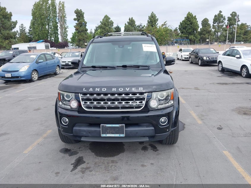 2016 Land Rover Lr4 VIN: SALAG2V6XGA827199 Lot: 45441873