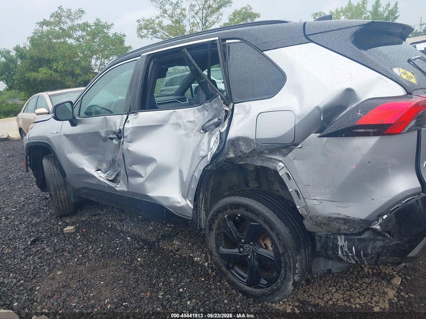 2021 TOYOTA RAV4 HYBRID auction photo 6