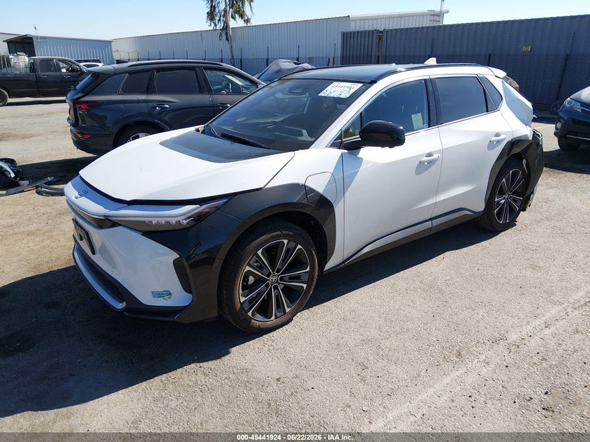 Vin: jtmaaaaa7sa057761, lot: 45940033, toyota bz4x limited 20252