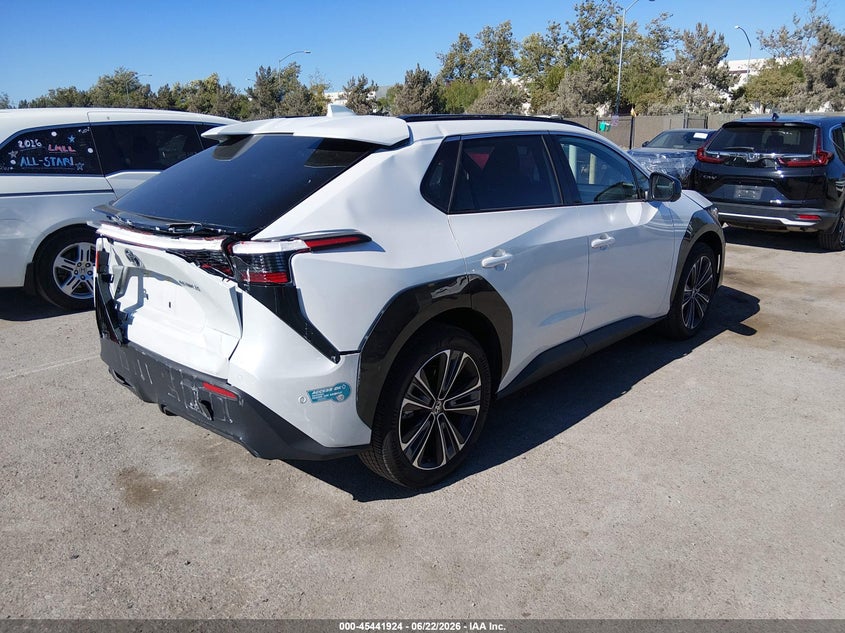 Vin: jtmaaaaa7sa057761, lot: 45940033, toyota bz4x limited 20254