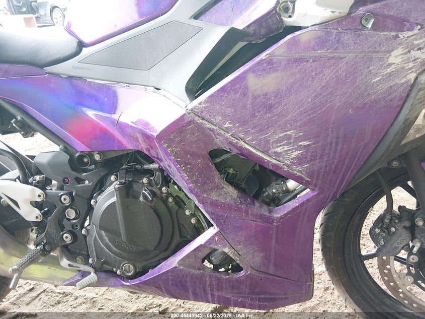 2025 Kawasaki Ex500 H VIN: ML5EXGH15SDA62090 Lot: 45441942