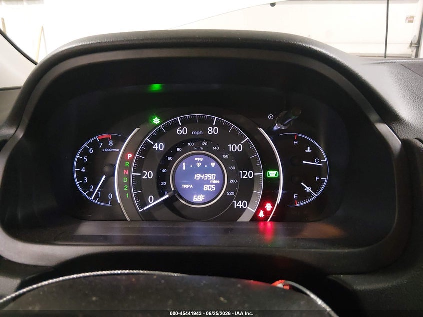 2013 HONDA CR-V auction photo 7