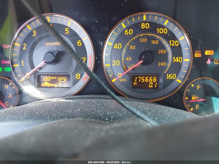 2008 INFINITI FX45 auction photo 7
