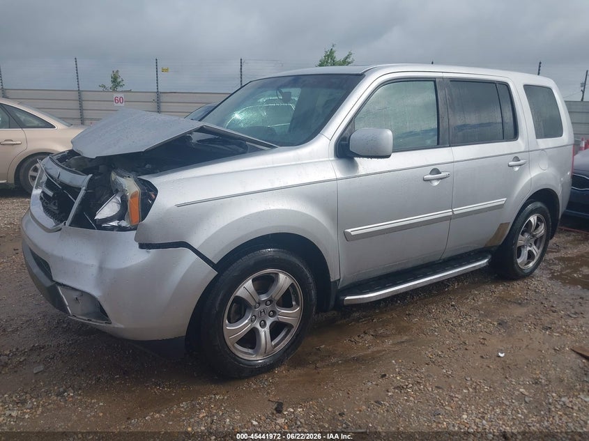 2012 HONDA PILOT auction photo 2