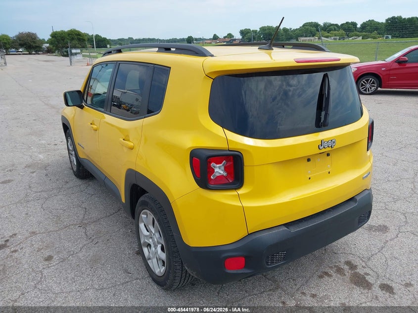 2017 JEEP RENEGADE auction photo 3