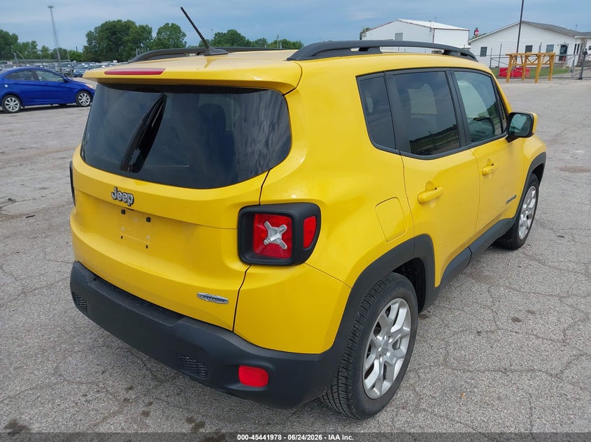 2017 JEEP RENEGADE auction photo 4